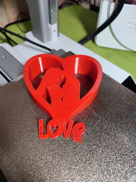 Mô hình trang trí tình yêu San Valentino - Love (File in 3D) - Image 1
