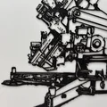 Pháo phòng không Đức Flak 39 - Bản vẽ kỹ thuật (Blueprint) - Poster - Thumbnail 2