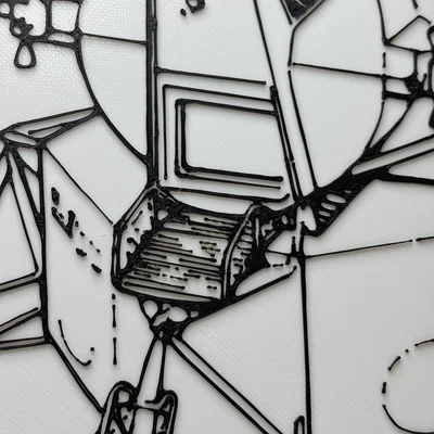 Apollo Lunar Landing Module - Bản vẽ kỹ thuật (Blueprint)