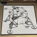 Apollo Lunar Landing Module - Bản vẽ kỹ thuật (Blueprint) - Thumbnail 4
