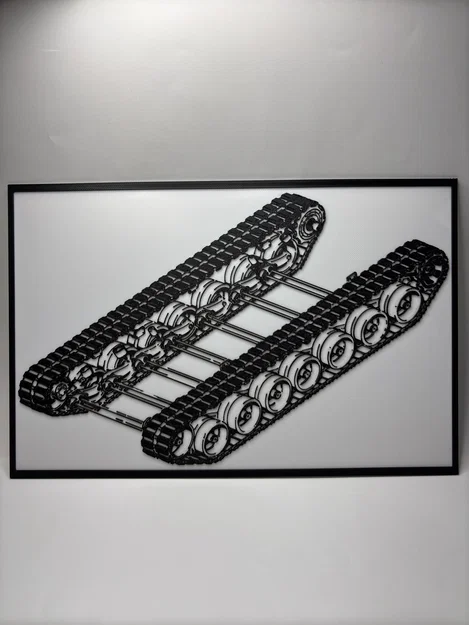 Bản vẽ kỹ thuật Kampfpanzer Leopard 2 - Chain Drive - Blueprint - Image 2