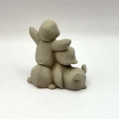 Ba Chú Chim Cánh Cụt Dễ Thương