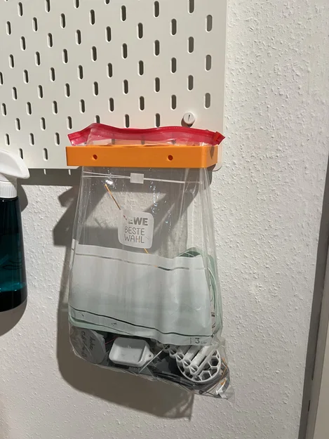 Holder túi nhựa cho IKEA Skådis | T Nut System | Thiết kế nam châm - Image 1