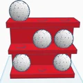 Giá Treo Tường Bóng Golf 3x3 - Thumbnail 1