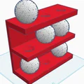 Giá Treo Tường Bóng Golf 3x3 - Thumbnail 2