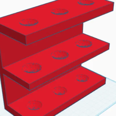 Giá Treo Tường Bóng Golf 3x3