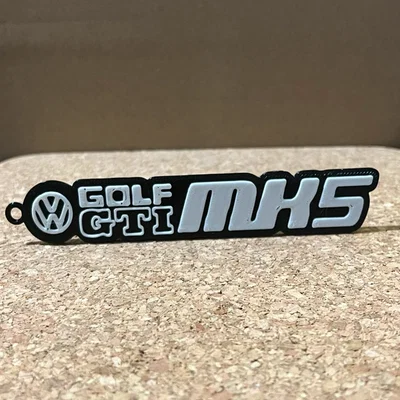 Móc khóa Golf GTI MK5 - Phụ kiện in 3D độc đáo cho fan Volkswagen
