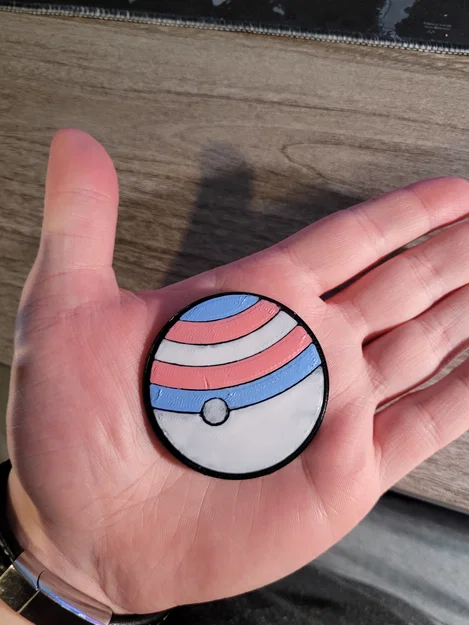 Pin Pokeball Cờ Pride - Image 1