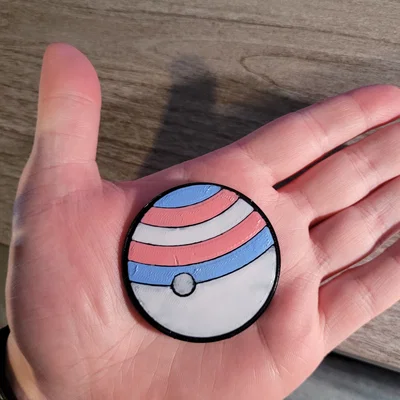 Pin Pokeball Cờ Pride
