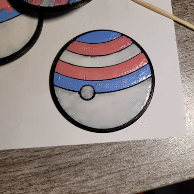 Pin Pokeball Cờ Pride