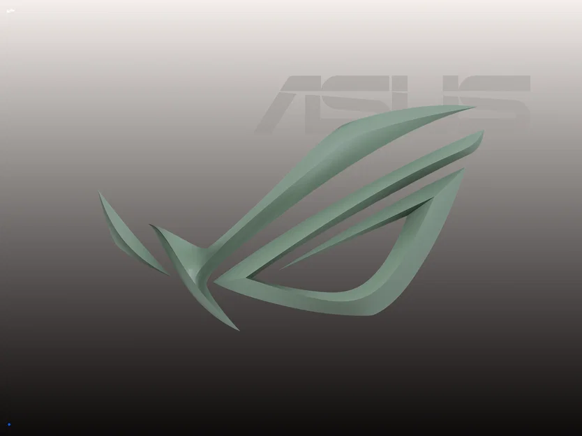 Tranh Treo Tường 3D Logo Asus ROG - Image 1