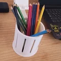 Ống cắm bút tối giản - Mô hình in 3D trang trí bàn làm việc - Thumbnail 3