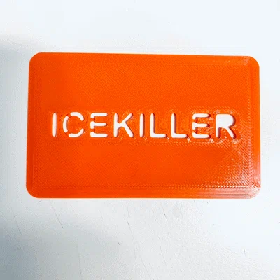Thẻ cạo băng tuyết ICEKILLER bỏ túi - Tiện lợi cho mùa đông