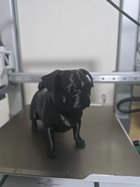 Mô hình chú chó Pug đi vệ sinh (Pooping Pug) ngộ nghĩnh in 3D - Image 2
