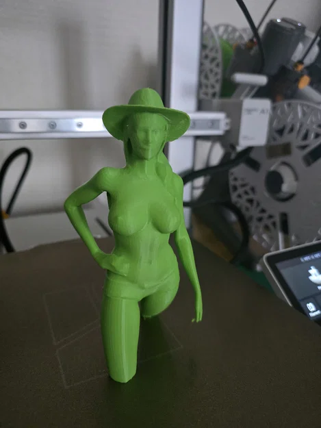 Mô hình 3D cô gái nông dân (Farmer Girl) - Tượng nghệ thuật chất lượng - Image 2