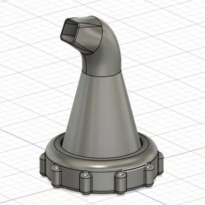 Nắp chai 44mm đầu dẫn hạt hút ẩm Silica tiện lợi cho in 3D