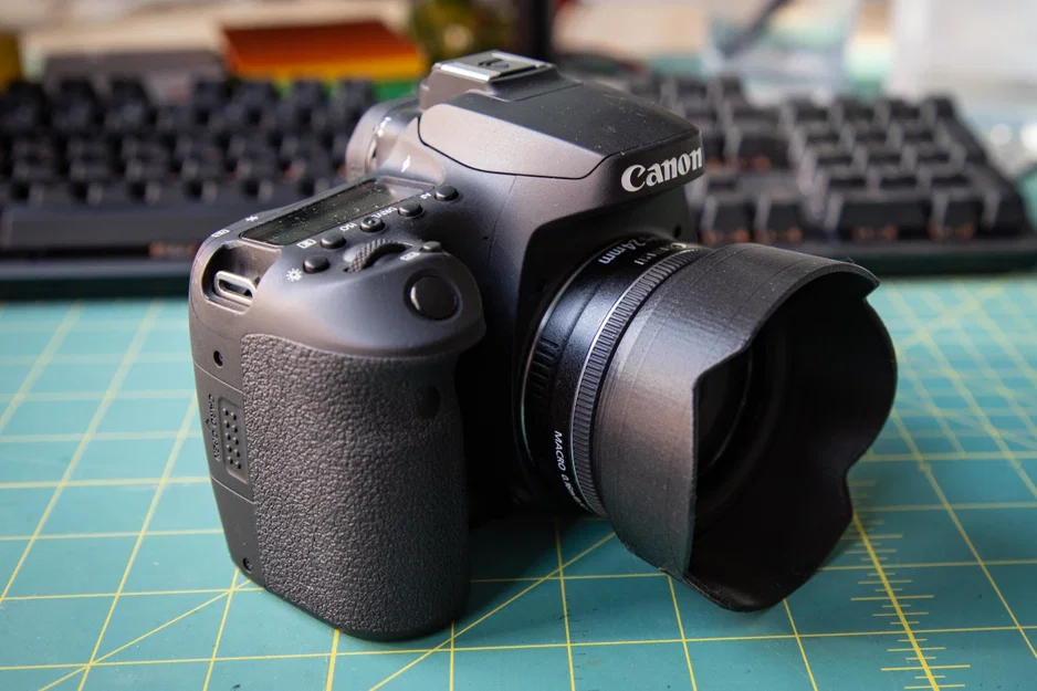 Chụp loa (Lens Hood) cho Canon EF-S 24mm - Image 1
