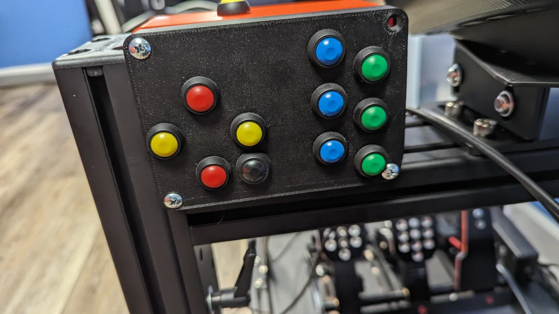 Hộp Small_Button cho sim racing - Image 1