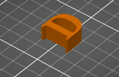 Mô hình 3D chữ D tinh tế – File in 3D trang trí đẹp mắt - Image 1