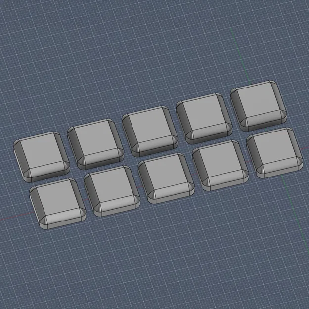 Keycaps số tối giản cho bàn phím cơ - Image 3