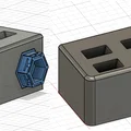 Kệ để pin 1S cho Tiny Whoop - Tương thích Honeycomb Storage Wall - Thumbnail 2