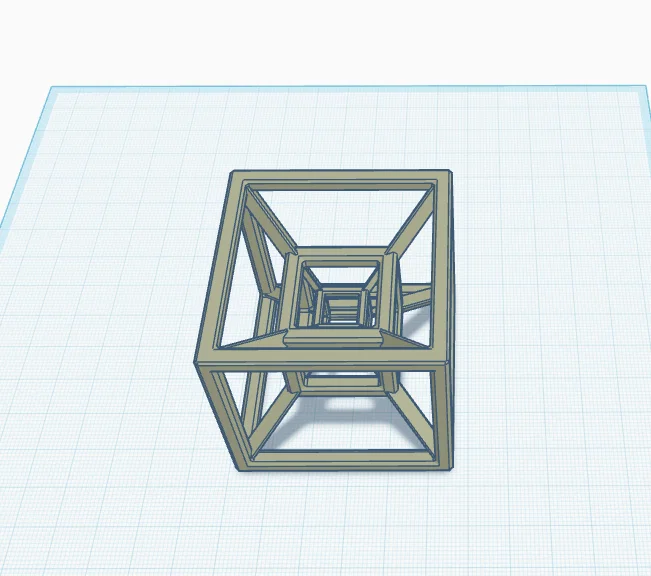 Mô hình khối lập phương lồng nhau Weird Cube độc đáo cho in 3D - Image 1