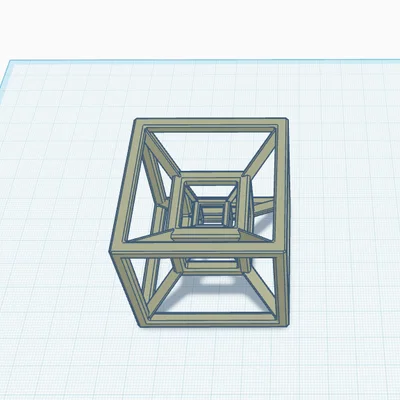 Mô hình khối lập phương lồng nhau Weird Cube độc đáo cho in 3D