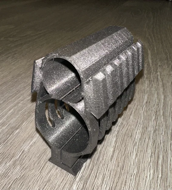 Ngàm kẹp nòng Kral Arms Puncher NP-03 (Barrel Clamp) in 3D - Image 1