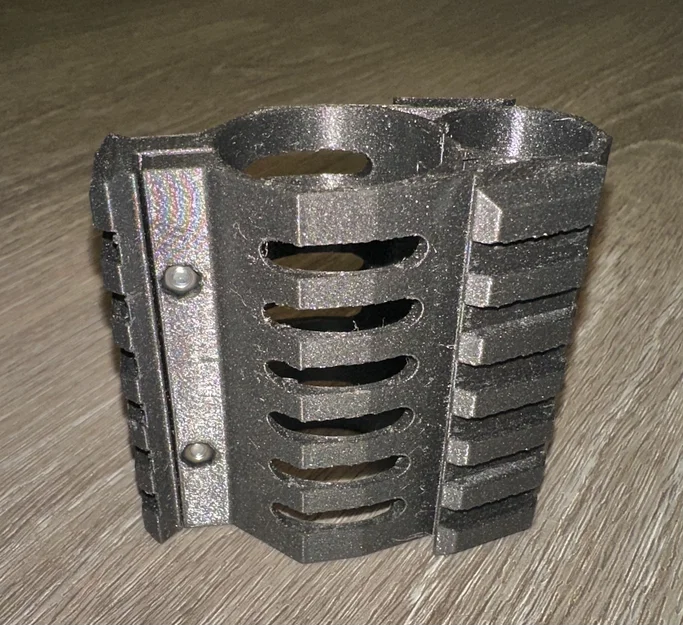 Ngàm kẹp nòng Kral Arms Puncher NP-03 (Barrel Clamp) in 3D - Image 2