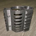 Ngàm kẹp nòng Kral Arms Puncher NP-03 (Barrel Clamp) in 3D - Thumbnail 2