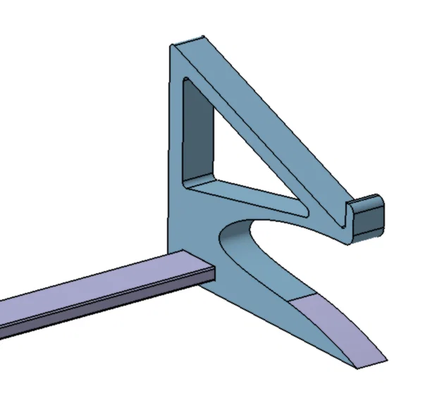 Deep Keyboard Stand (Chân đỡ bàn phím sâu 155mm) - Image 1