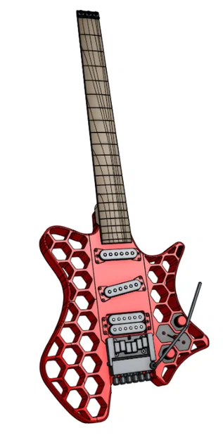 Guitar điện Headless V3 - Image 9