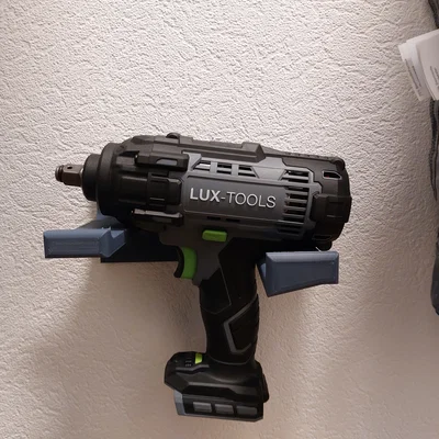Giá treo máy vặn vít LUX Tools gắn tường tiện lợi