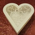 Hộp Quà Hình Trái Tim Có Nắp In 3D (Heart Gifts Box) - Thumbnail 2
