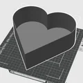 Hộp Quà Hình Trái Tim Có Nắp In 3D (Heart Gifts Box) - Thumbnail 4