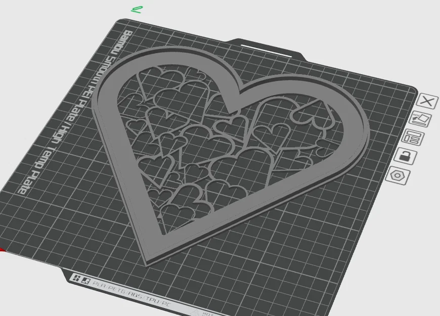 Hộp Quà Hình Trái Tim Có Nắp In 3D (Heart Gifts Box) - Image 5