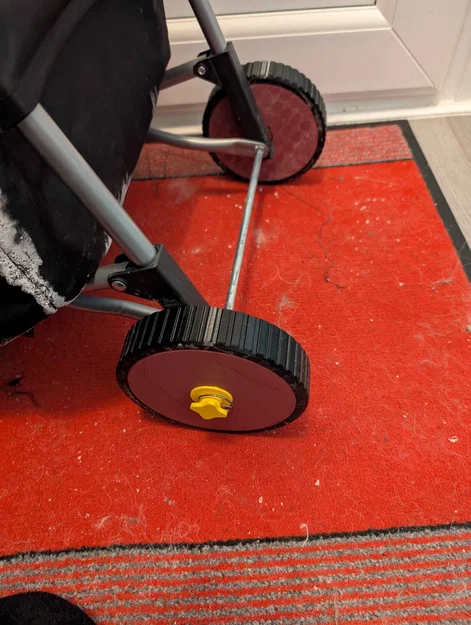 Bánh xe thay thế siêu bền cho shopping trolley - Image 2