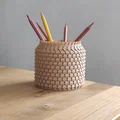 Ống cắm bút trang trí họa tiết hình học in 3D độc đáo - Thumbnail 1