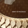 Ống cắm bút trang trí họa tiết hình học in 3D độc đáo - Thumbnail 5