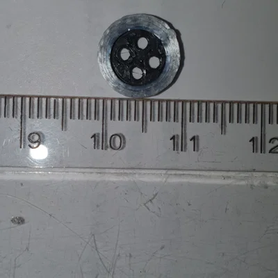 Tự in nút áo sơ mi 4 lỗ (Shirt Button) độc đáo bằng công nghệ 3D