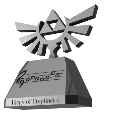 Mô hình trang trí Elegy of Emptiness Plinth - The Legend of Zelda