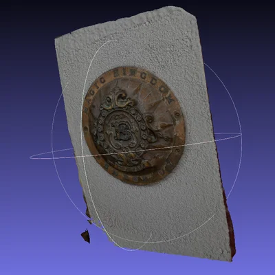 MK Emporium Plate - Photogrammetry Test