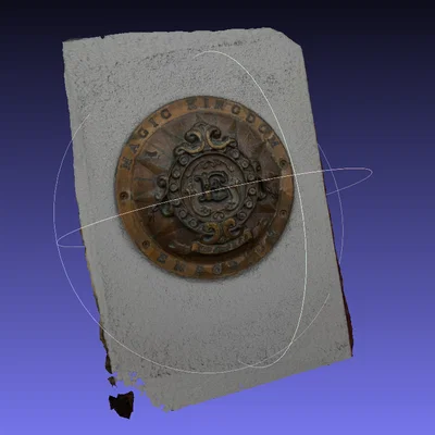MK Emporium Plate - Photogrammetry Test