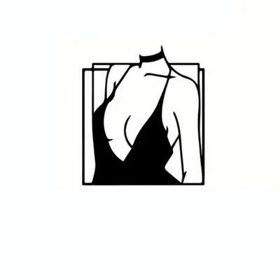 Tranh treo tường nghệ thuật silhouette phụ nữ Hottopicwaow