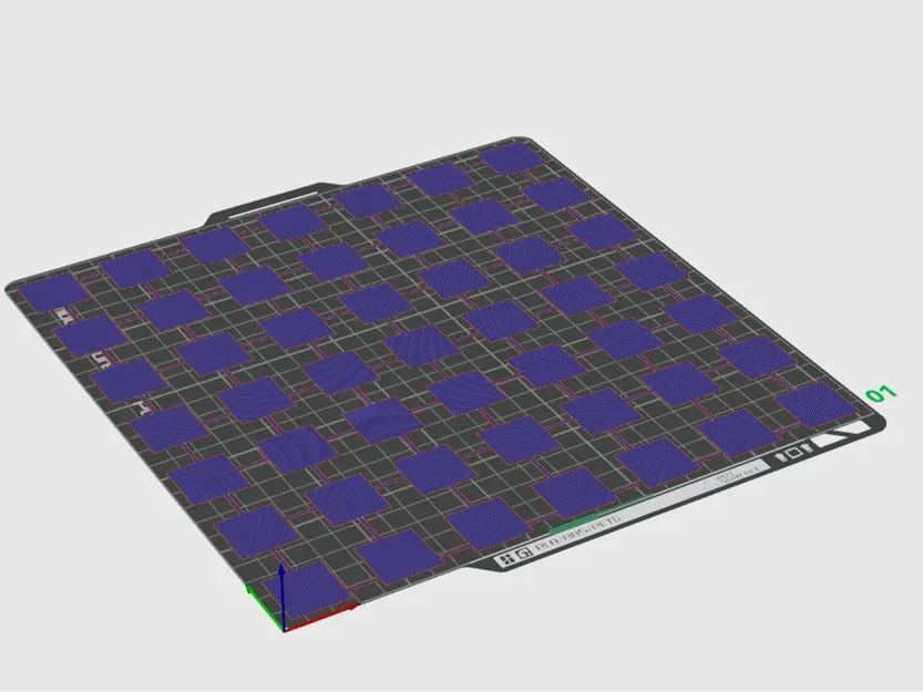 Mô hình test in 3D khổ 250x250 mm cho máy Bambu Lab - Image 1