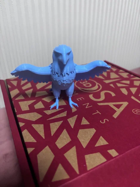 Mô hình chú đại bàng dễ thương in 3D độc đáo - Image 1