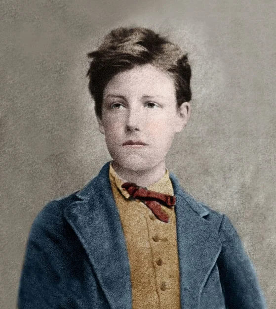 Tranh chân dung 3D nghệ sĩ Arthur Rimbaud treo tường ấn tượng - Image 2