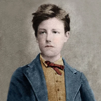 Tranh chân dung 3D nghệ sĩ Arthur Rimbaud treo tường ấn tượng