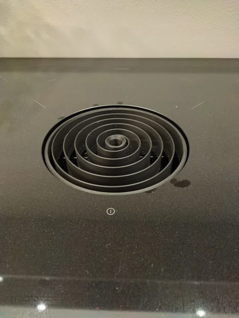 Lưới thông gió xoắn ốc Bora Pure (Bora Pure spiraling ventilation grill) - Image 1
