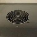 Lưới thông gió xoắn ốc Bora Pure (Bora Pure spiraling ventilation grill) - Thumbnail 1